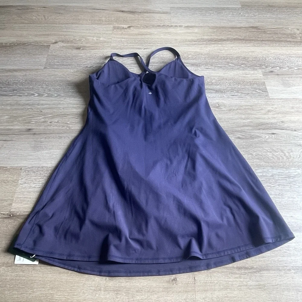 Halara SoftlyZero Plush Backless Easy Peezy Athletic Tank Dress XL Long NWT - Picture 10 of 10